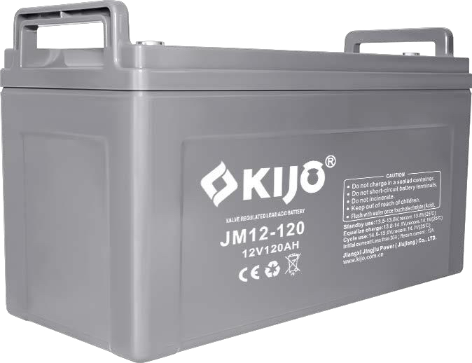 Акумуляторна батарея KIJO, модель JM12-120, 12В, 120А*год